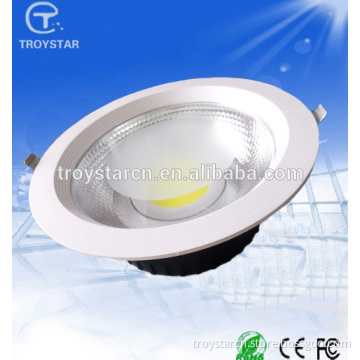 Electronics shop online china hot sales 12w 20w 30w cob led downlight with CE RoHS in showroom